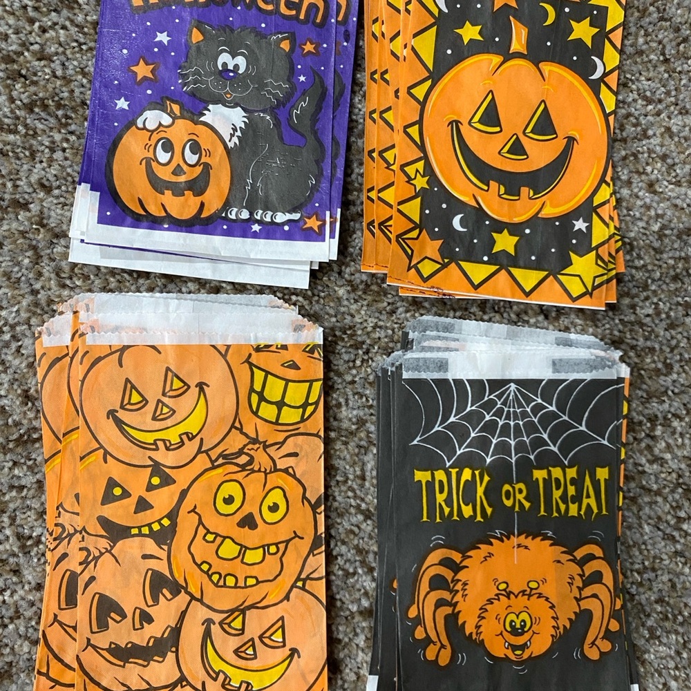Halloween Themed Treat Bags